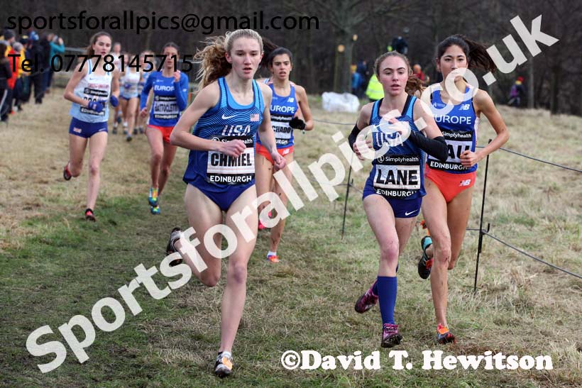 Simplyhealth Great Edinburgh XCountry junior women, 2018 Simplyhealth Great Edinburgh International XCountry. Photo: David T. Hewitson/Sports for All Pics